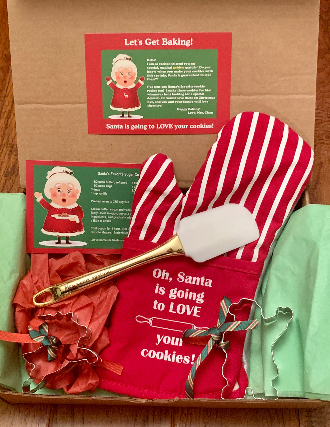 Mrs. Claus' Spatula Set!